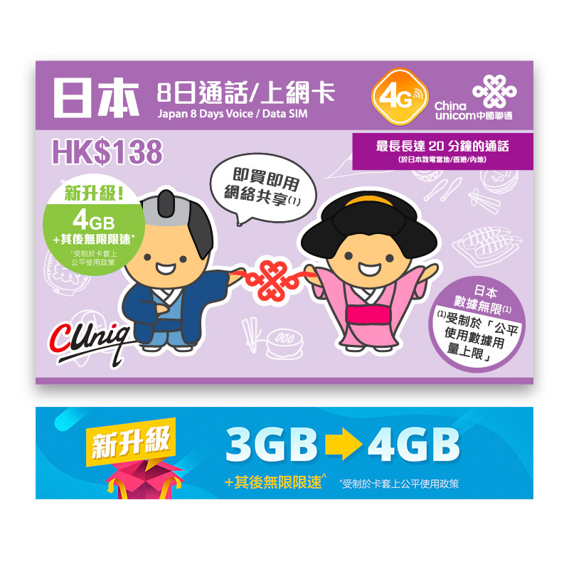 聯通校園本地4G數據無憂計畫推出學生手機通話卡，你購買...  香港旅游 +Sunset 夕陽